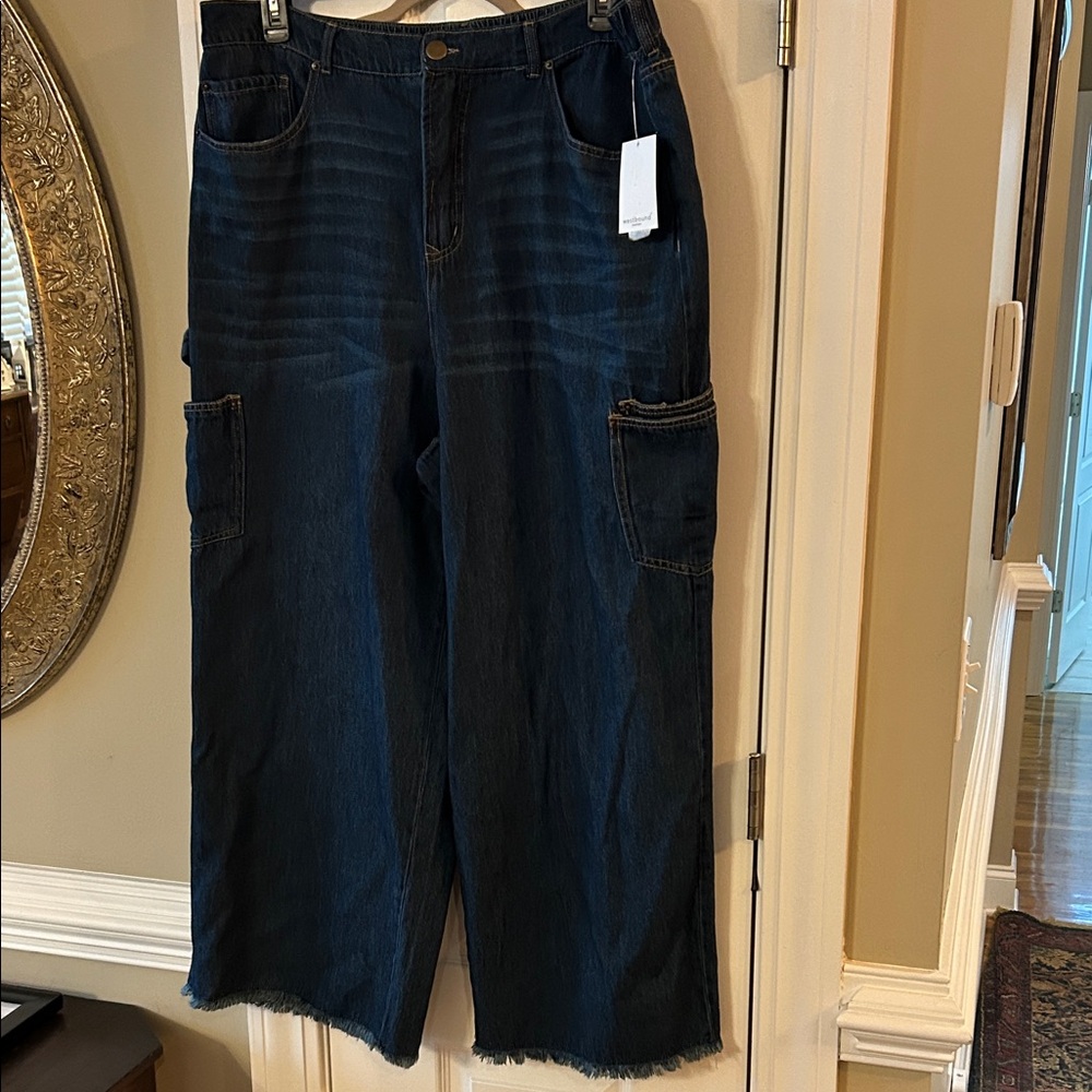 Westbound Denim Jeans with Brass Button